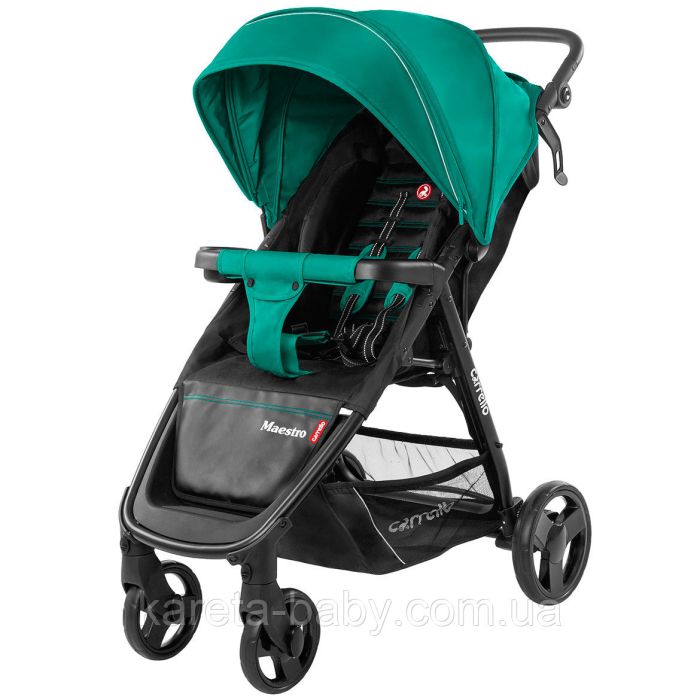 Коляска прогулянкова CARRELLO Maestro CRL-1414 Golf Green + дощовик L