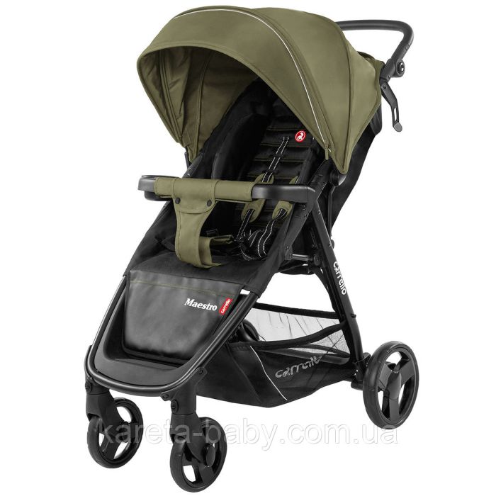 Коляска прогулочная CARRELLO Maestro CRL-1414 Wild Olive +дождевик L