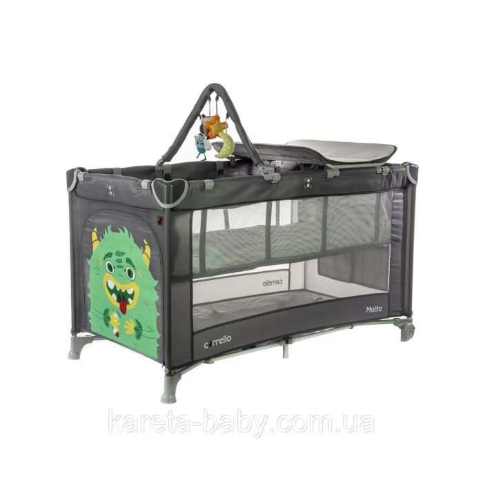 Манеж CARRELLO Molto CRL-11604 Ash Grey /1/ MOQ