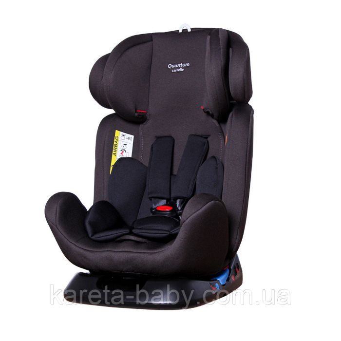 Автокресло CARRELLO Quantum CRL-11803/2 Space Black группа 0+1+2+3 + направляющий ремень /2/