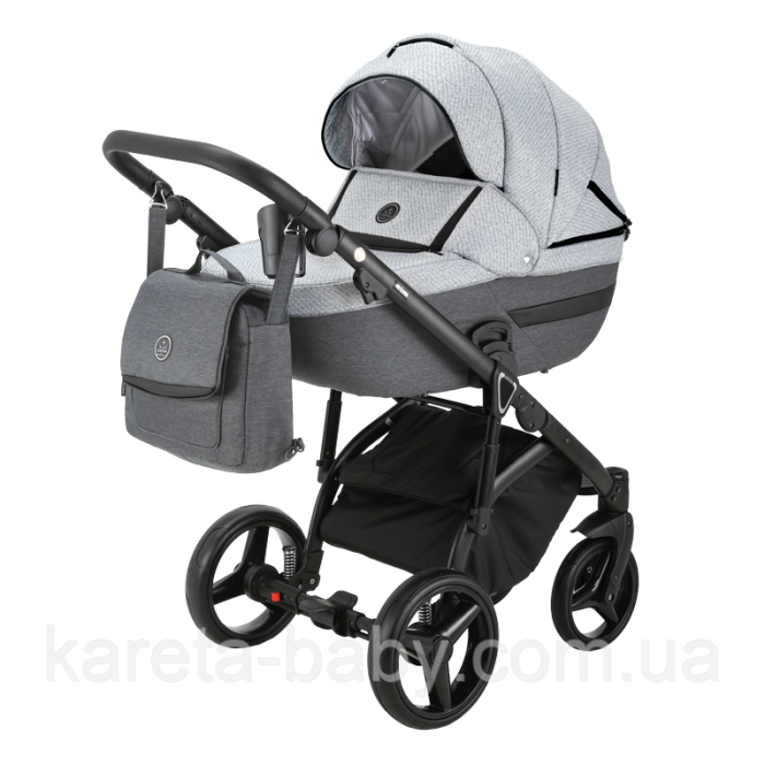 Коляска 2 в 1 Adamex Cortina CT-103 Серый