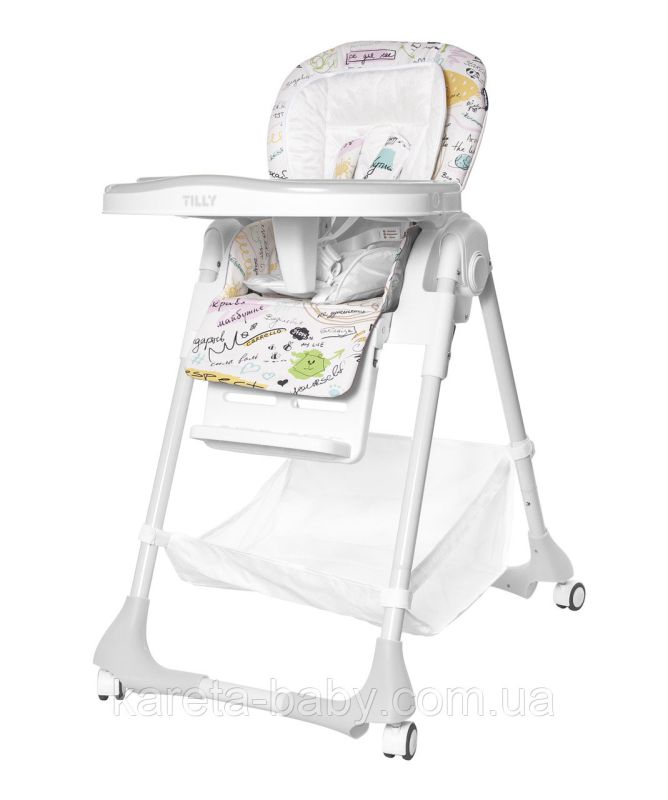 Стульчик для кормления BABY TILLY Bistro T-641/2 Grey