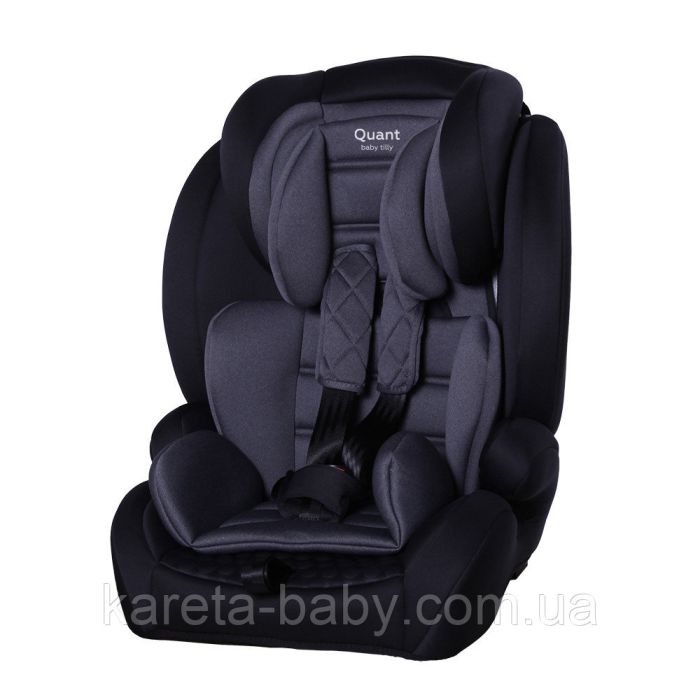 Автокресло TILLY Quant T-532 Dark Grey 1+2+3 ISOFIX /2/