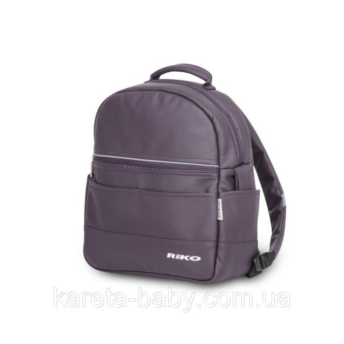 Коляска 2 в 1 Riko Naturo Ecco 01 Plum