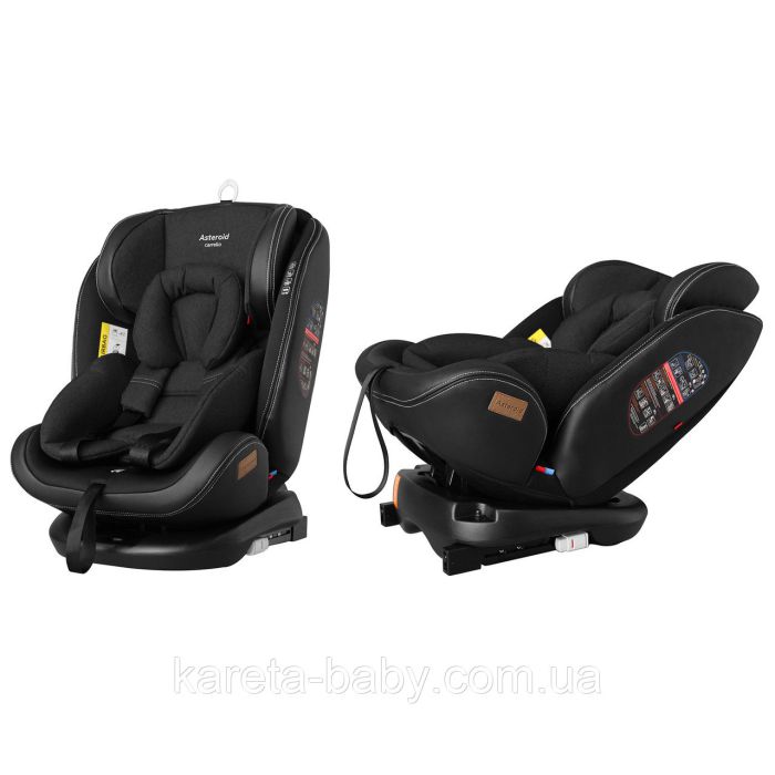 Автокрісло CARRELLO Asteroid CRL-12801 Space Black 0+1+2+3 ISOFIX з поворотом