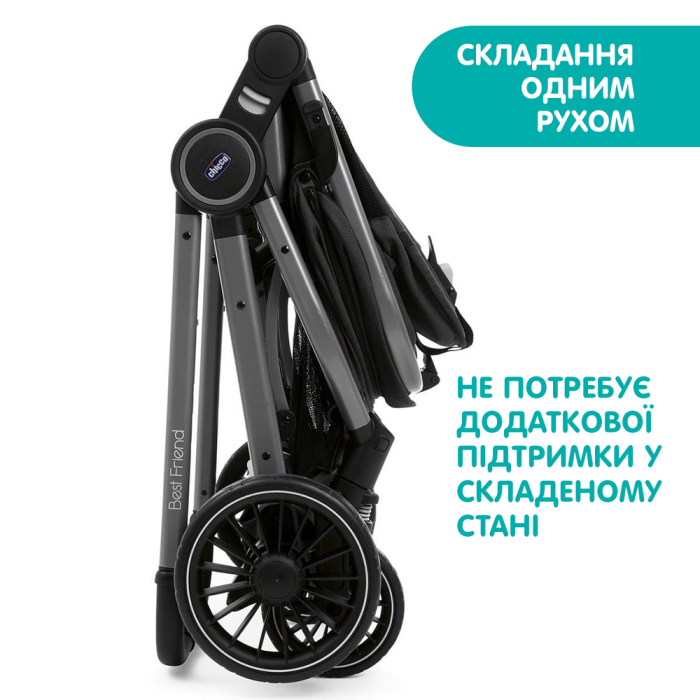 Коляска прогулочная Chicco Best Friend Pro Stroller (розовый)