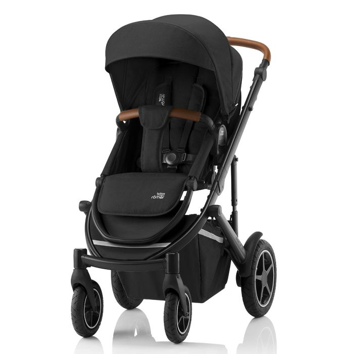 Прогулочная коляска BRITAX-ROMER SMILE III Space Black / Brown Handle