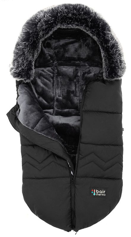 Зимний конверт Bair Alaska Thermo  черный (black noire)