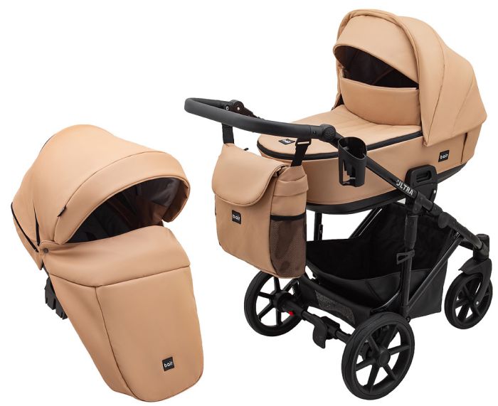 Коляска 2 в 1 Bair Ultra ECO U-40 camel