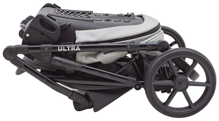 Коляска 2 в 1 Bair Ultra ECO U-45 світло сірий