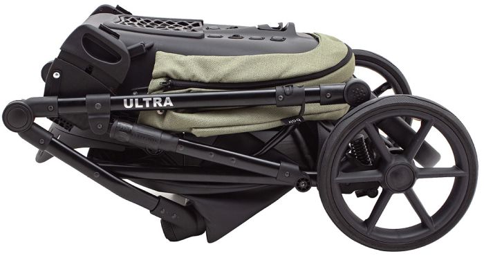 Коляска 2 в 1 Bair Ultra Soft U-816 оливковый