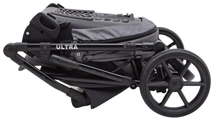 Коляска 2 в 1 Bair Ultra Soft U-219 графіт