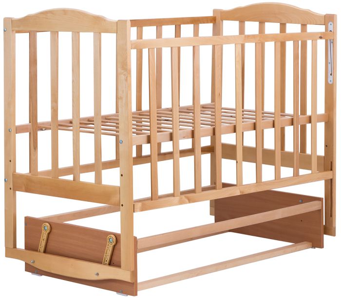 Кровать Babyroom Зайчонок Z204 маятник  лакированная