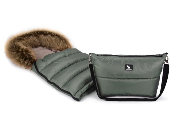 Зимовий конверт Cottonmoose Combi 736/141/73/144 jungle green (хакі)