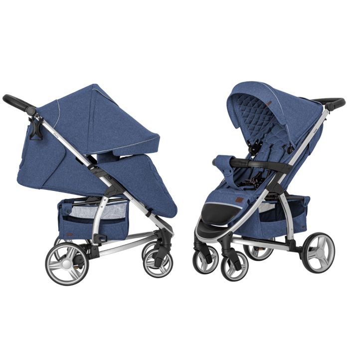 Коляска прогулочная CARRELLO Vista CRL-8505 Denim Blue