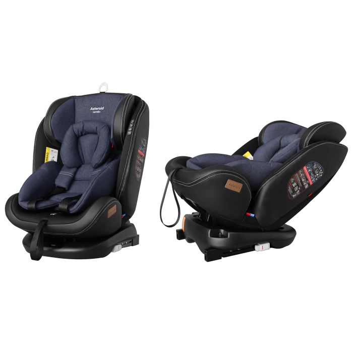 Автокресло CARRELLO Asteroid CRL-12801 Denim Blue 0+1+2+3 ISOFIX с поворотом