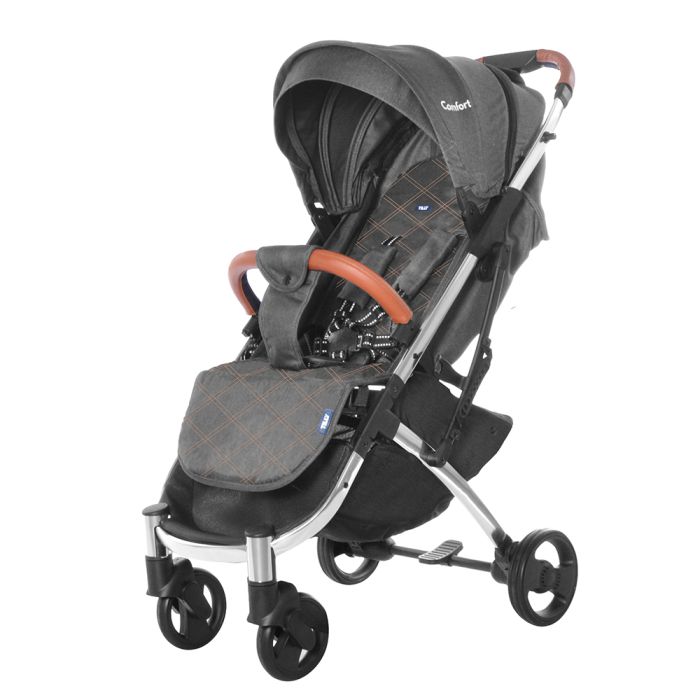 Прогулянкова коляска TILLY Comfort T-162 Dark Grey