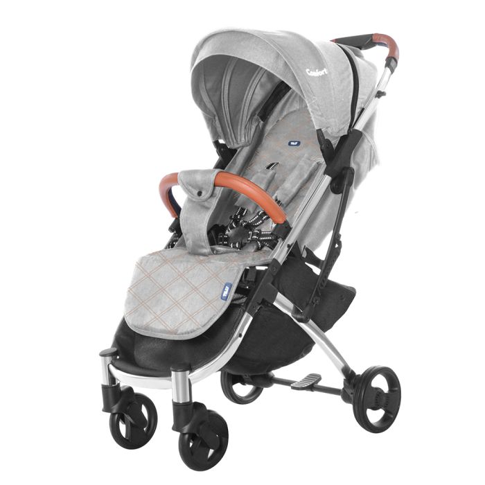 Прогулочная коляска TILLY Comfort T-162 Light Grey