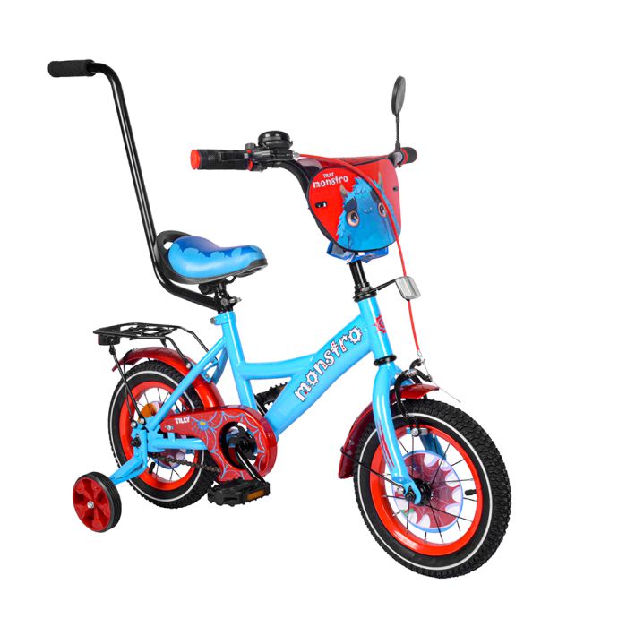 Велосипед TILLY Monstro 12" T-21228/1 blue+red /1/