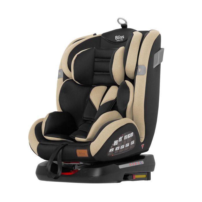 Автокресло TILLY Bliss T-535 Latte Beige 0+1+2+3 ISOFIX з поворотом /2/