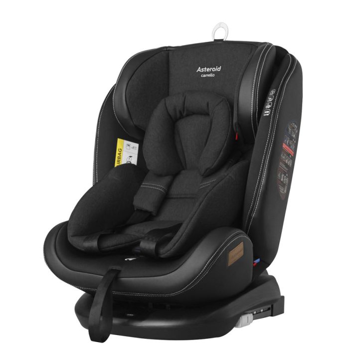 Автокрісло CARRELLO Asteroid CRL-12801 Space Black 0+1+2+3 ISOFIX з поворотом