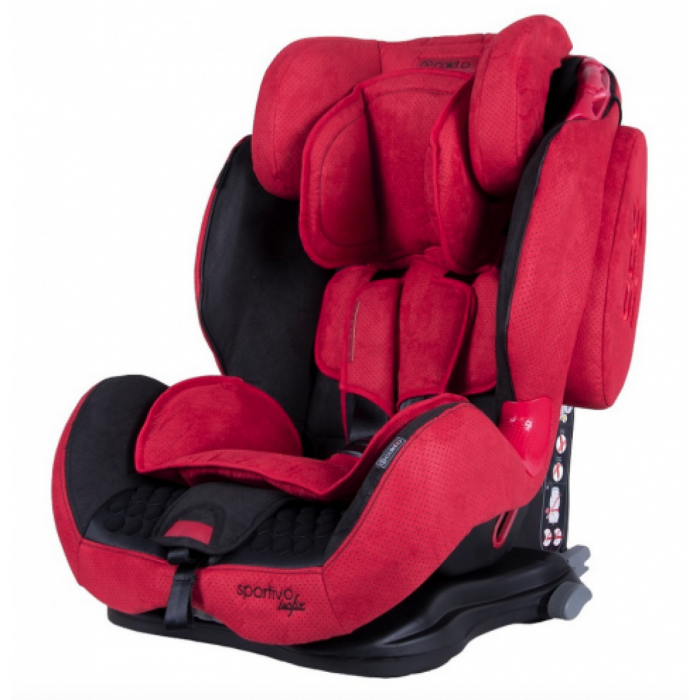 Автокрісло Coletto Sportivo Isofix (червоний)