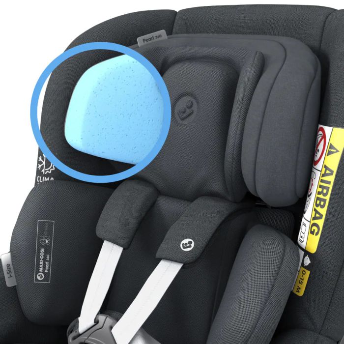 Автокресло MAXI-COSI Pearl 360 (Authentic Graphite)