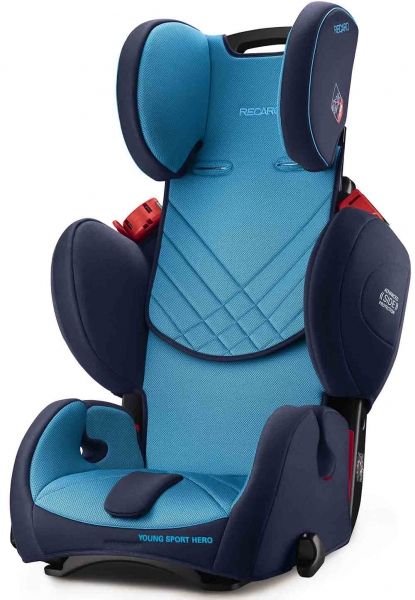 Автокресло RECARO Young Sport Hero (Aluminium Grey)