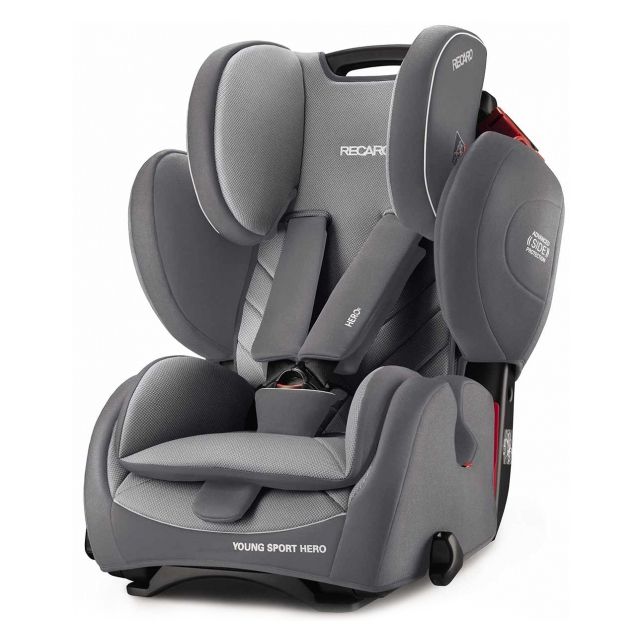 Автокресло RECARO Young Sport Hero (Aluminium Grey)