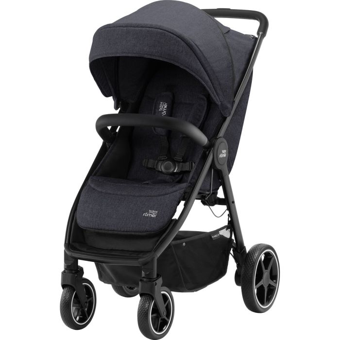 Прогулочная коляска BRITAX-ROMER B-AGILE R Black Shadow/Black