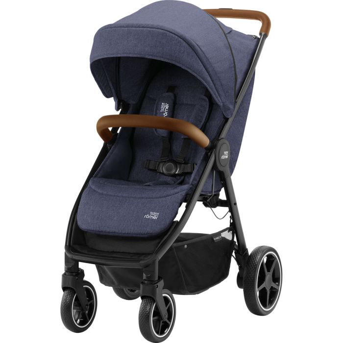 Прогулочная коляска BRITAX-ROMER B-AGILE R Navy Ink/Brown