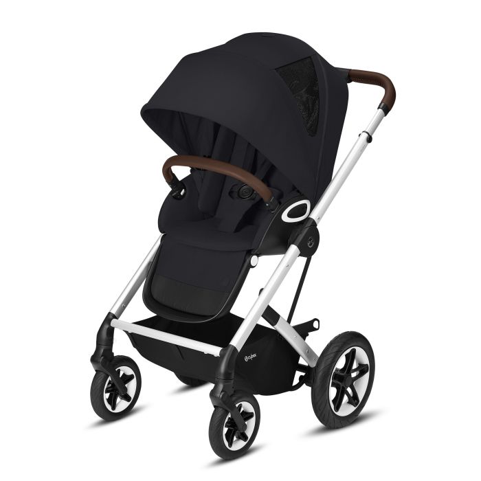 Прогулянкова коляска Cybex Talos S Lux SLV (Deep Black)