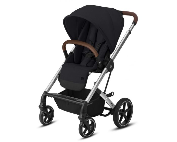 Прогулочная коляска Cybex Balios S Lux SLV (Deep Black)