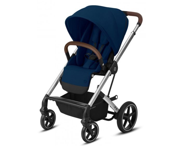 Прогулочная коляска Cybex Balios S Lux SLV (Navy Blue)