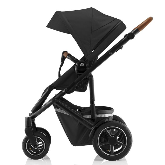 Прогулочная коляска BRITAX-ROMER SMILE III Space Black / Brown Handle