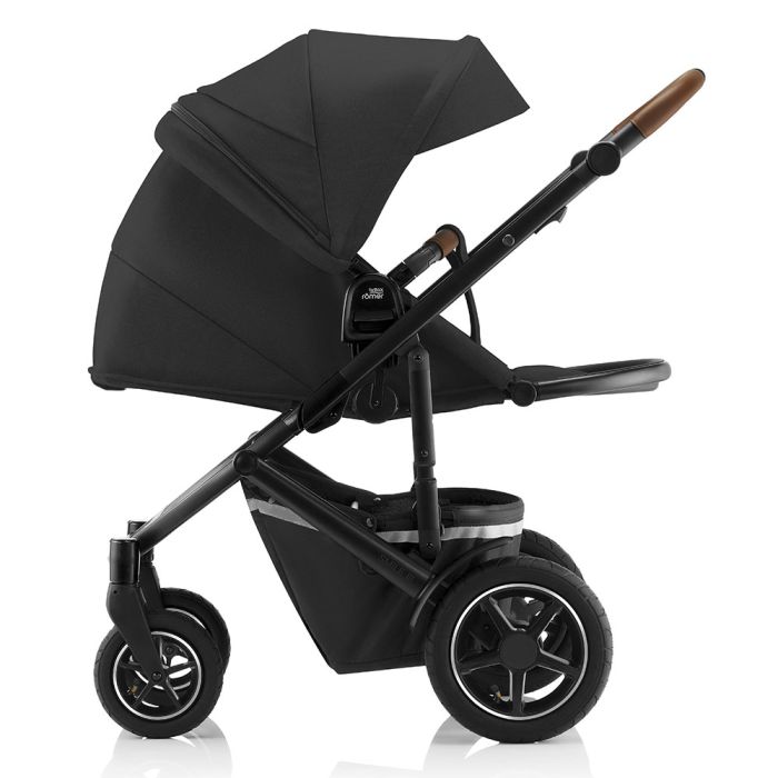 Прогулочная коляска BRITAX-ROMER SMILE III Space Black / Brown Handle