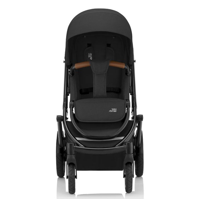 Прогулочная коляска BRITAX-ROMER SMILE III Space Black / Brown Handle