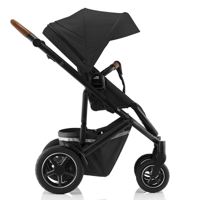 Прогулочная коляска BRITAX-ROMER SMILE III Space Black / Brown Handle