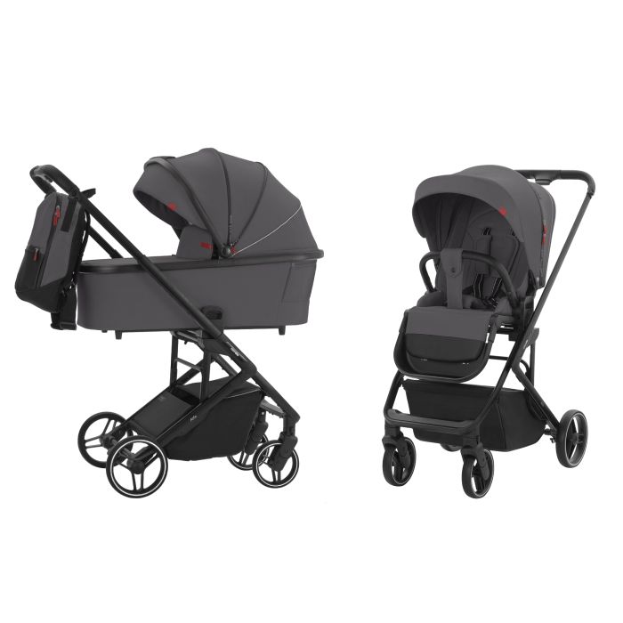 Коляска 2 в 1 CARRELLO Alfa CRL-6507 Falcon Grey