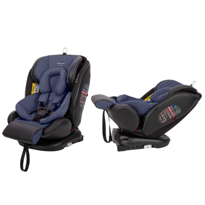 Автокрісло CARRELLO Asteroid CRL-12801/1 Denim Blue 0+1+2+3 ISOFIX з поворотом