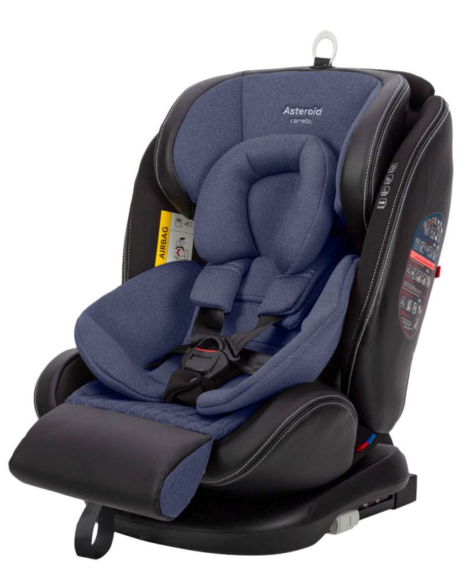 Автокрісло CARRELLO Asteroid CRL-12801/1 Denim Blue 0+1+2+3 ISOFIX з поворотом