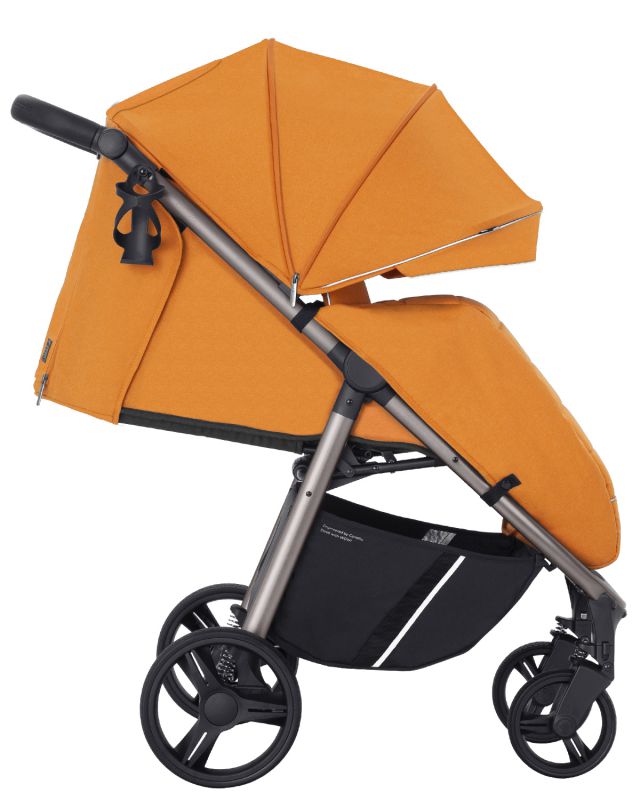 Коляска прогулочная Carrello Bravo CRL-8512/1 Tiger Orange + дождевик L