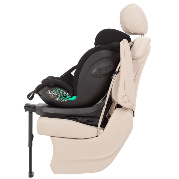 Автокрісло CARRELLO Meteorit CRL-16001 Space Black i-Size 40-150см ISOFIX,поворот, опорна стійка