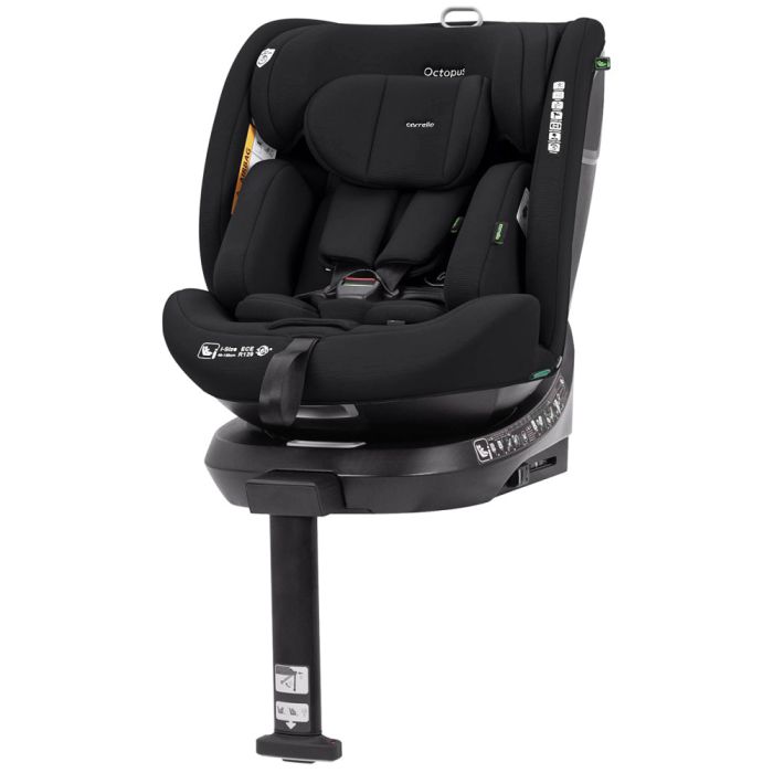 Автокресло CARRELLO Octopus CRL-16002 Midnight Black i-Size 40-150см ISOFIX, поворот, опорная стойка