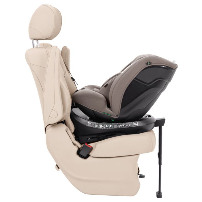 Автокресло CARRELLO Octopus CRL-16002 Sandstone Beige i-Size 40-150см ISOFIX, поворот, опорная стойка