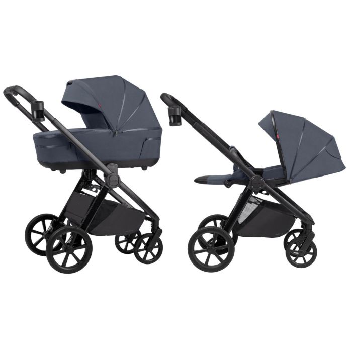 Коляска 2 в 1 CARRELLO Omega Plus CRL-6540 Meteor Grey