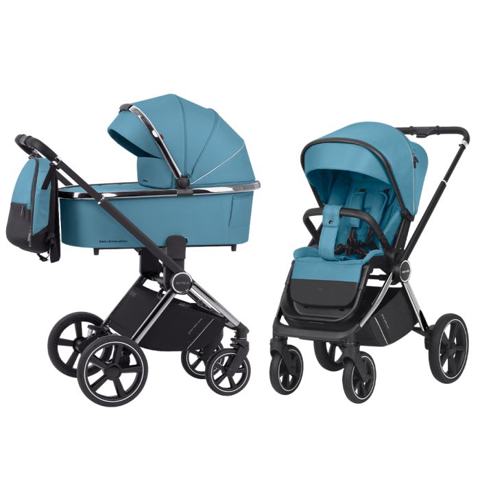 Коляска 2 в 1 Carrello Ultimo 2023 CRL-6511 Aqua Blue