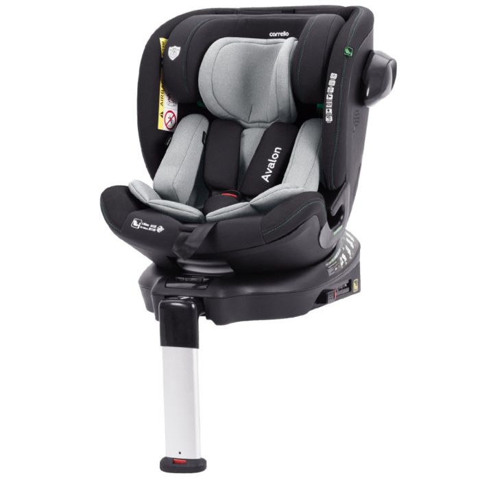 Автокрісло CARRELLO Avalon CRL-8805 Sky Grey i-Size 40-150см ISOFIX, поворот, опорна стійка