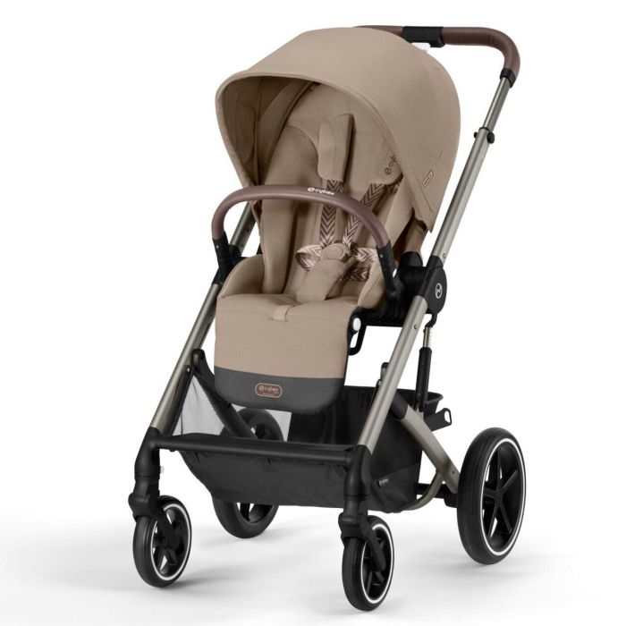 Коляска 2 в 1 Cybex Balios S Lux 2024 Almond Beige