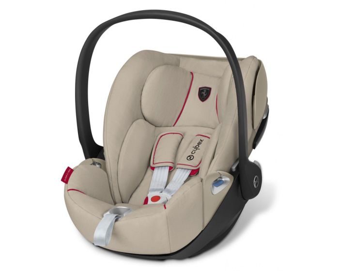 Автокрісло Cybex Cloud Z i-Size Ferrari Silver Grey